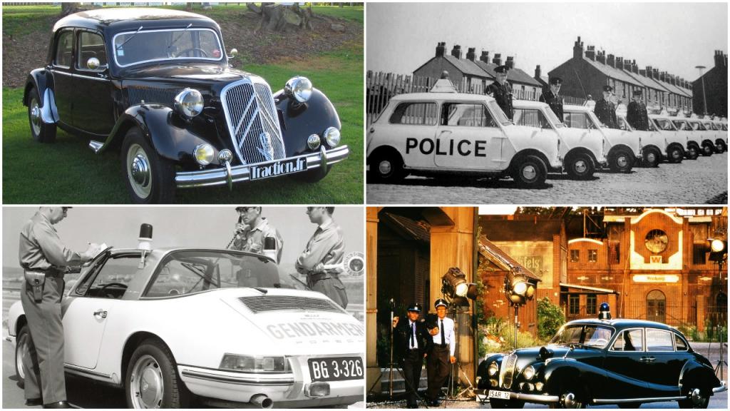 Range Rover, Ferrari 250, Porsche 912: люксовые (и не очень) полицейские автомобили прошлого века