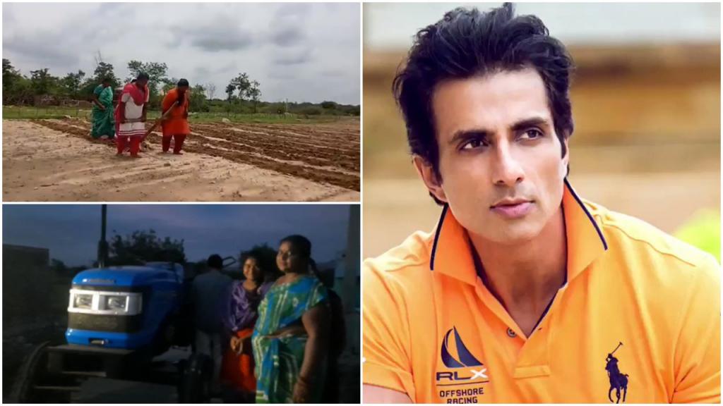 Индия: актер увидел, как люди на себе пашут землю, и решил сделать семье подарок