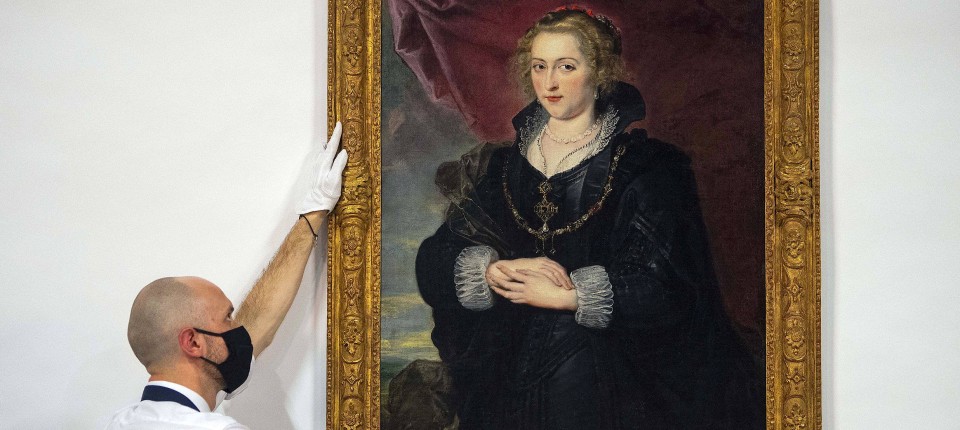  Портрет дамы  кисти Питера Пауля Рубенса, 139 лет пролежавший под слоем пыли, будет выставлен на аукцион