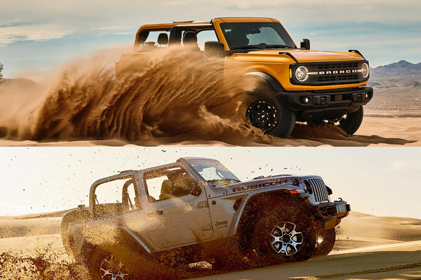 Ford Bronco 2021 VS Jeep Wrangler: различия и преимущества   классический поединок