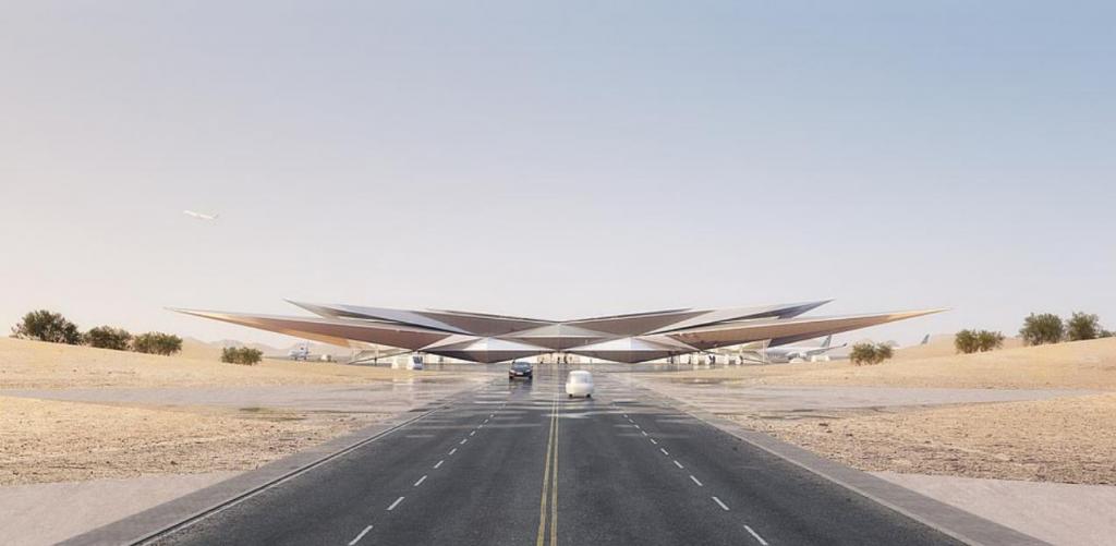 В Саудовской Аравии планируют построить роскошный аэропорт, который должен напоминать мираж среди пустыни