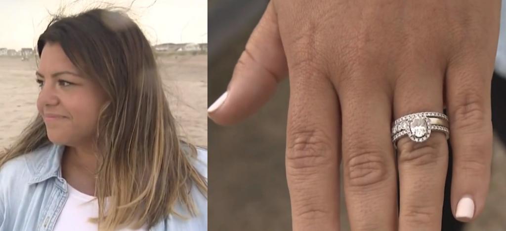 Охотники за сокровищами помогли женщине отыскать обручальное кольцо, потерянное на пляже
