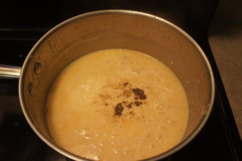 На завтрак готовлю рисовый пудинг с тыквенным пюре: рецепт очень вкусного лакомства