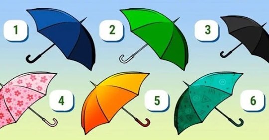 Тест: выбираем зонтик — раскрываем характер