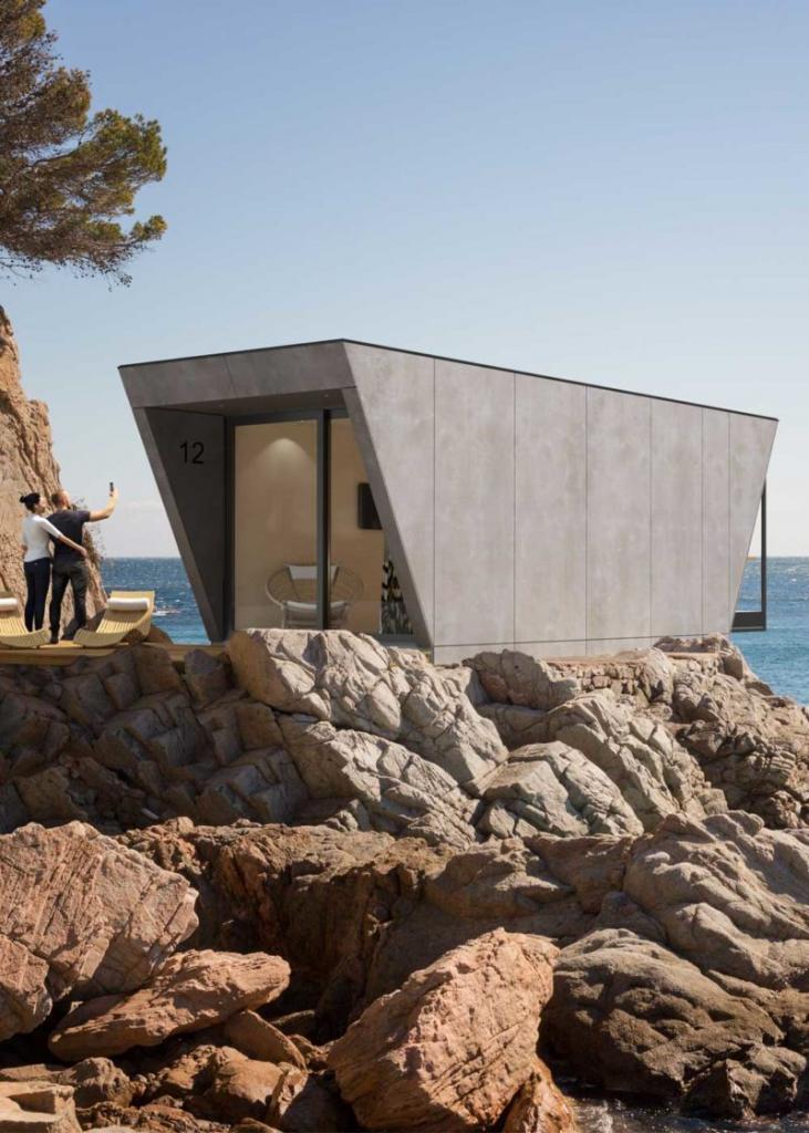Испанская компания разработала модульный дом, который можно поставить почти в любое место. Теперь поселиться можно хоть на обрыве горы, хоть на дереве