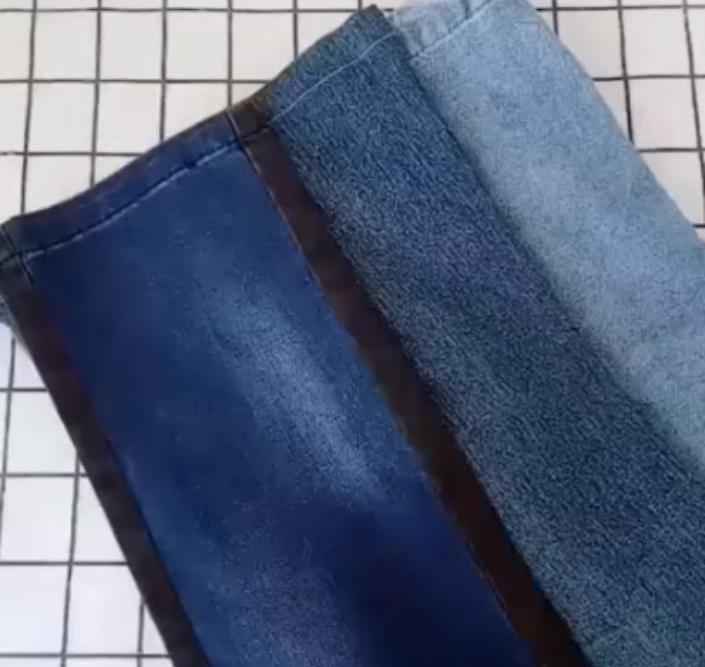 Накопились ненужные джинсы? Можно найти им применение: 3D-подушка для дивана за 15 минут