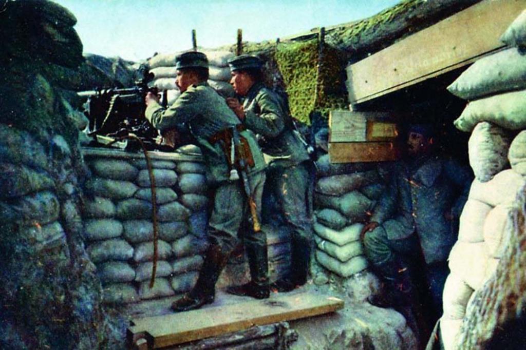 Редкие цветные фотографии Ханса Хильденбранда, запечатлевшего немецких солдат в годы Первой мировой