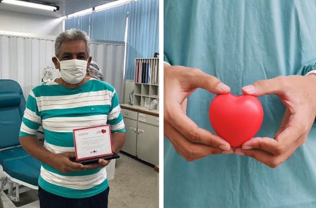 Мужчина более 50 лет сдавал кровь: за это время он смог помочь 4000 человек