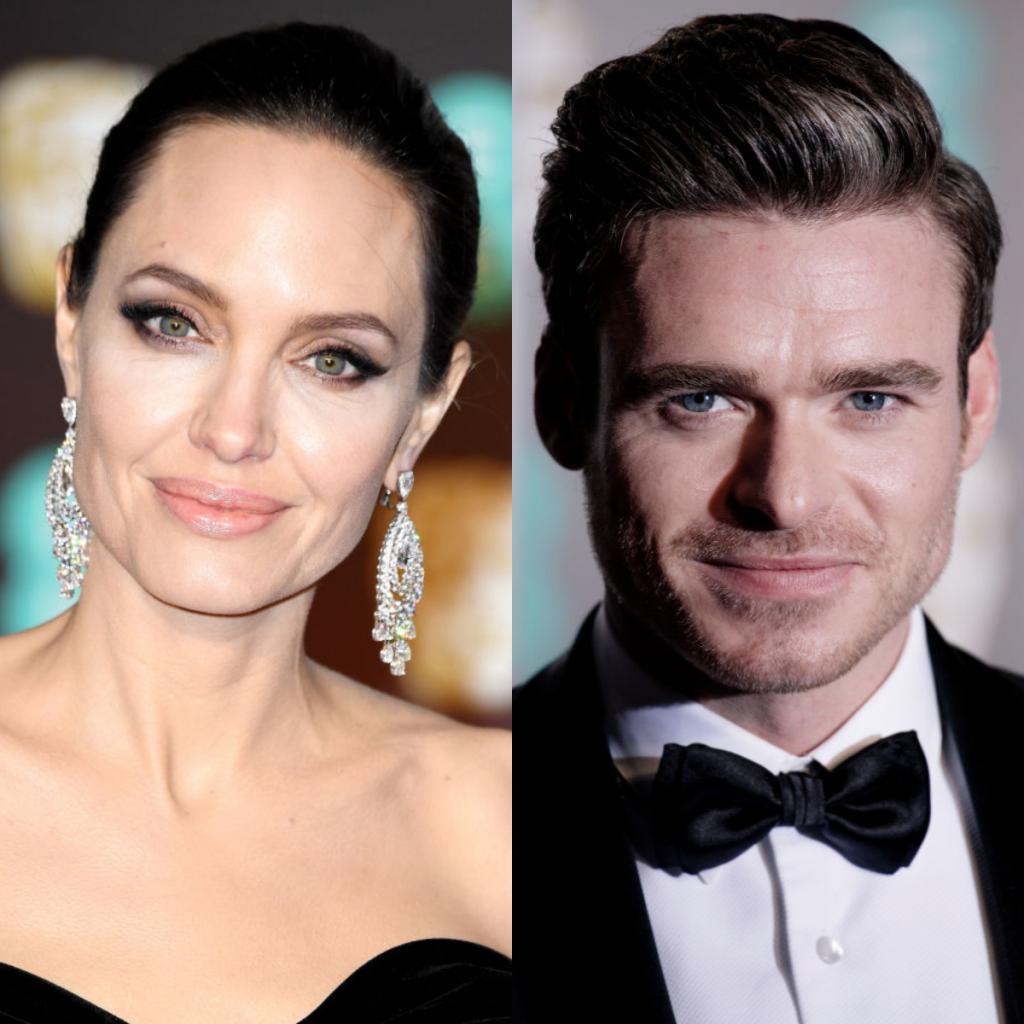 Анджелину Джоли подозревали в новом романе: Ричард Мэдден очень похож на молодого Питта