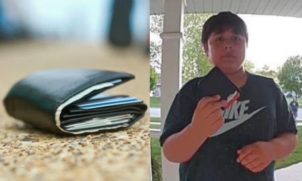 11 летний мальчик нашел кошелек на улице и вернул его владельцу, несмотря на трудности с деньгами в семье