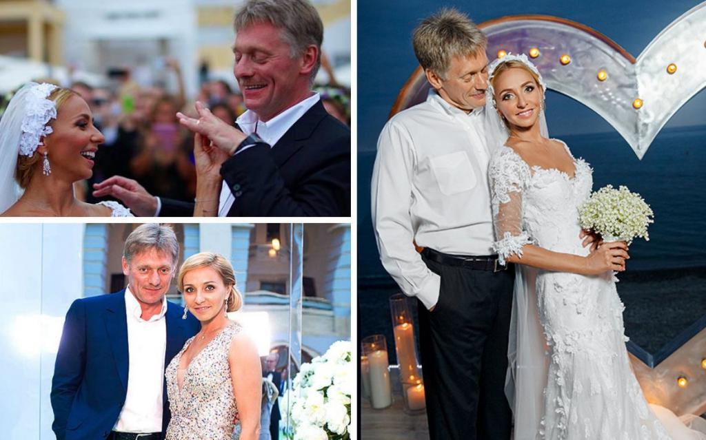 Счастливые 5 лет брака отмечают Дмитрий Песков и Татьяна Навка