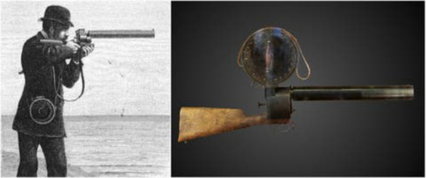 Хронофотографическое ружье   предшественник кинокамеры: как выглядели фото, сделанные с его помощью (фото)
