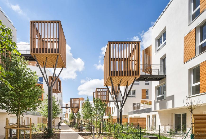 Чтобы население не покидало города, современные жилищные проекты ориентированы на проживание в пригороде