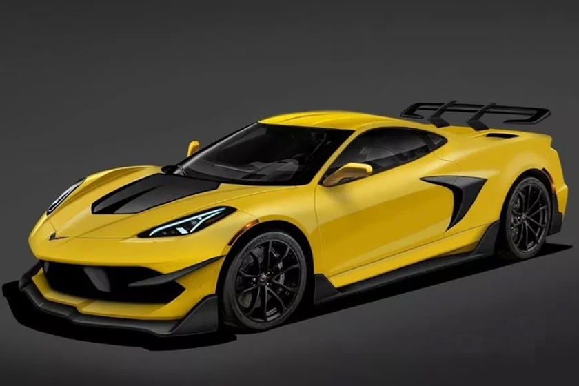 Раскрыт очередной секрет: Chevrolet Corvette Z06 2022 года получит три варианта антикрыла и другие обновления