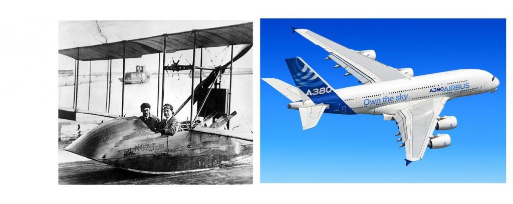 На каких самолетах летали более ста лет назад и сейчас: Benoist XIV, Douglas DC 3 и другие (фото)