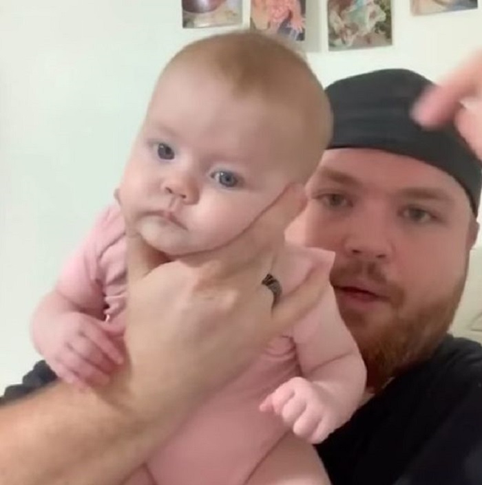 Видео с отцом подруги. Ган дооооооон младенец. Папа и маленькая дочь, фото когда вообще не похожи.
