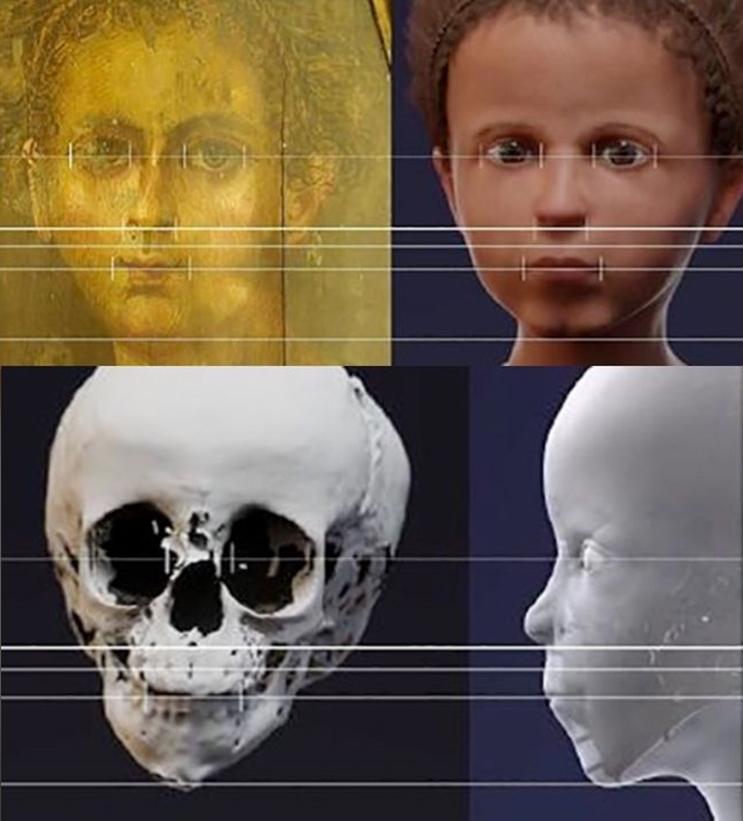 С помощью компьютерной томографии ученые смогли воссоздать внешность мумифицированного египетского мальчика (фото)