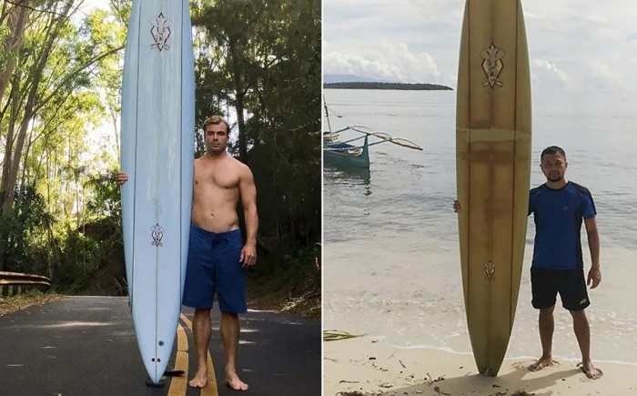 Парень потерял свою доску для серфинга: спустя 2 года он нашел ее на другом конце мира