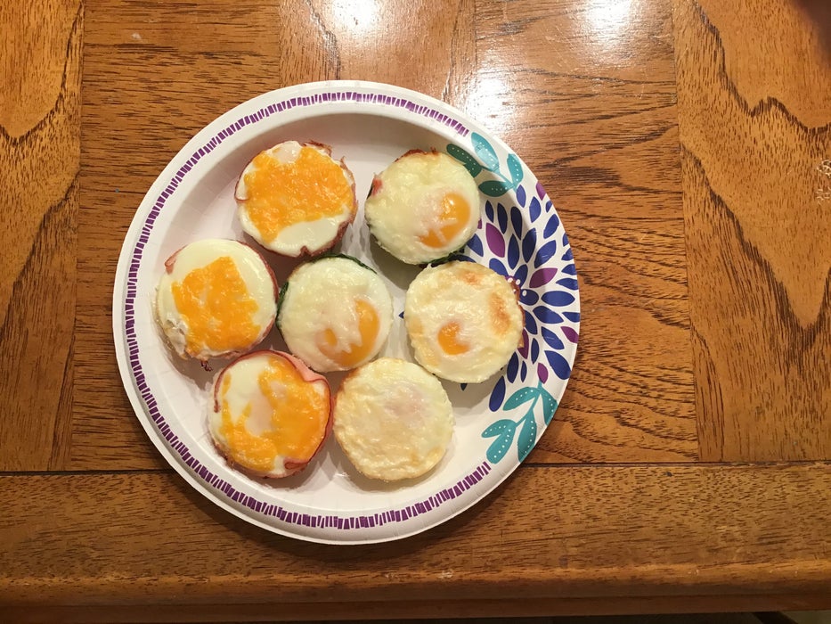 Ни грамма теста: на завтрак готовлю сытные кексы из ветчины и яиц. Отлично насыщают и не вредят фигуре