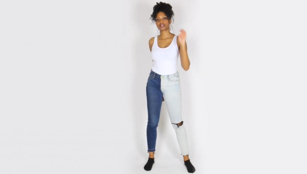 Дерзко и модно: как сделать двухцветные джинсы для создания необычного и привлекательного образа