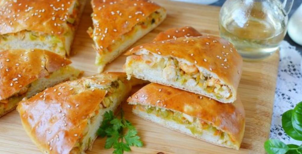 Пирог с курицей и молодой капустой: осенние рецепты курицы для всей семьи