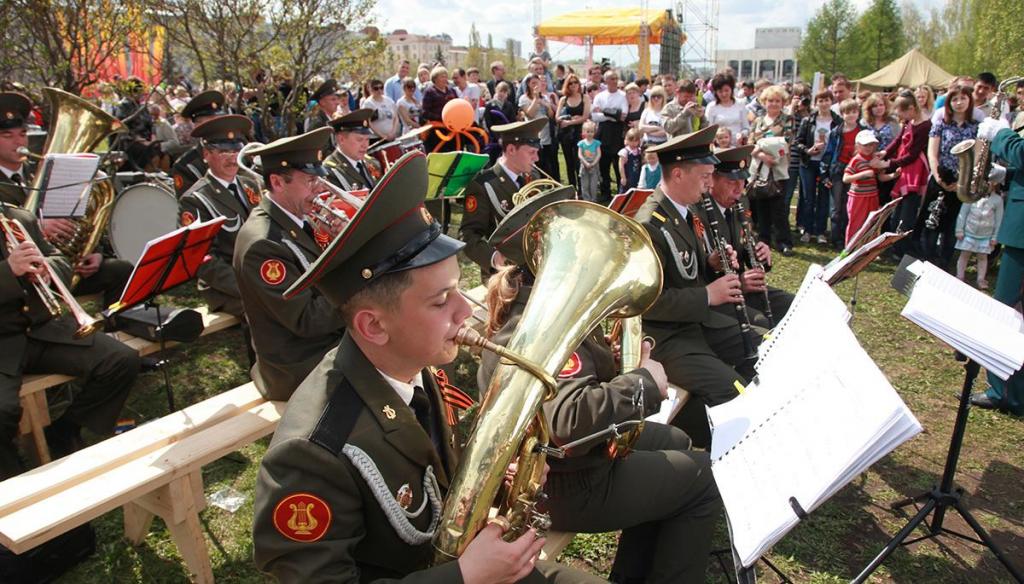  Фанфары Победы : всероссийский фестиваль, посвященный 75 летию Победы, завершился в Перми