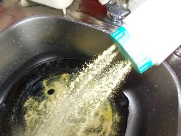 Мытье посуды уксусом