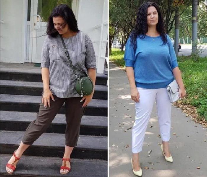 Укороченные брюки: Эвелина Хромченко объяснила, почему полным девушкам нужно оголять щиколотки