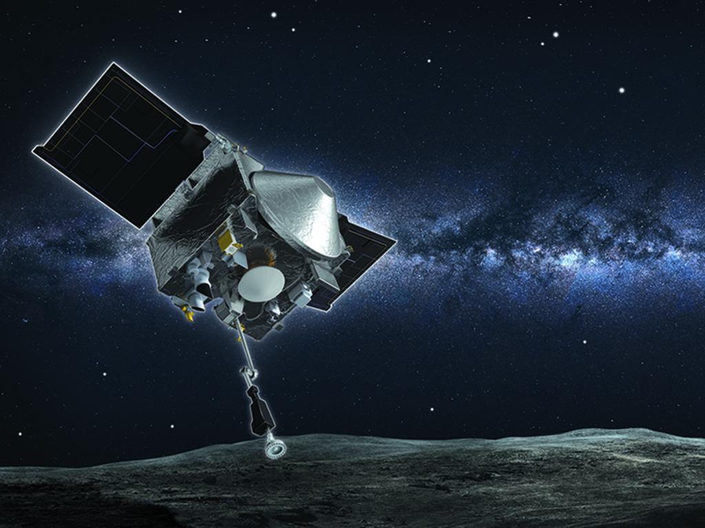 20 октября космический аппарат НАСА  Осирис Рекс  собирается взять пробы ромбовидного астероида Бенну