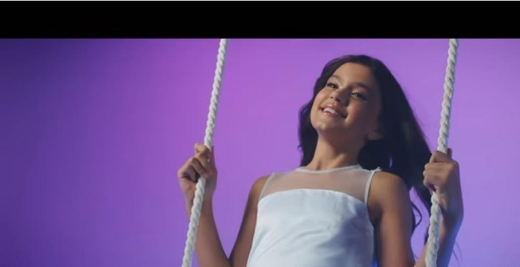 На  Детском Евровидении  в рамках телемоста: участница от России представила клип на конкурсную песню