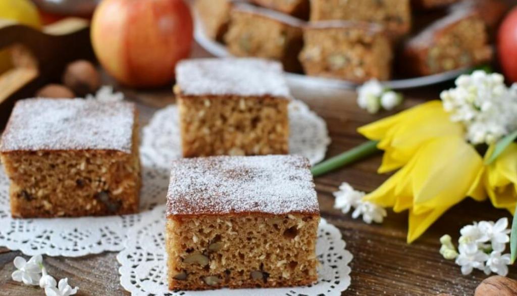 Рецепт пирога с яблоками и кокосовой стружкой