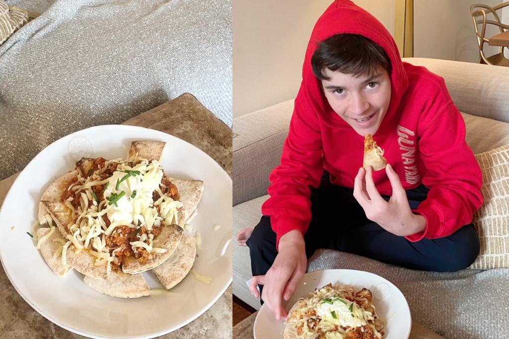 Австралийская мама бросила вызов сыну   приготовить 5 блюд за неделю