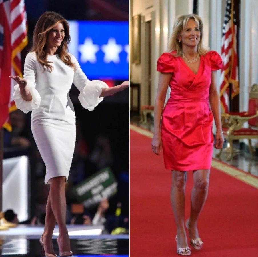 Жены Трампа и Байдена: кого из них можно называть королевой стиля? Сравнение