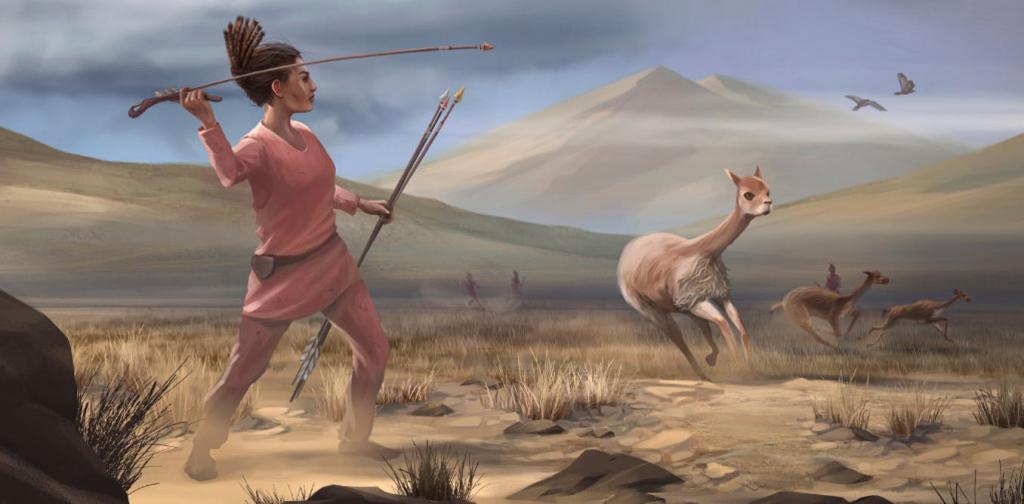 Новые исследования показывают, что доисторические женщины занимались охотой наравне с мужчинами