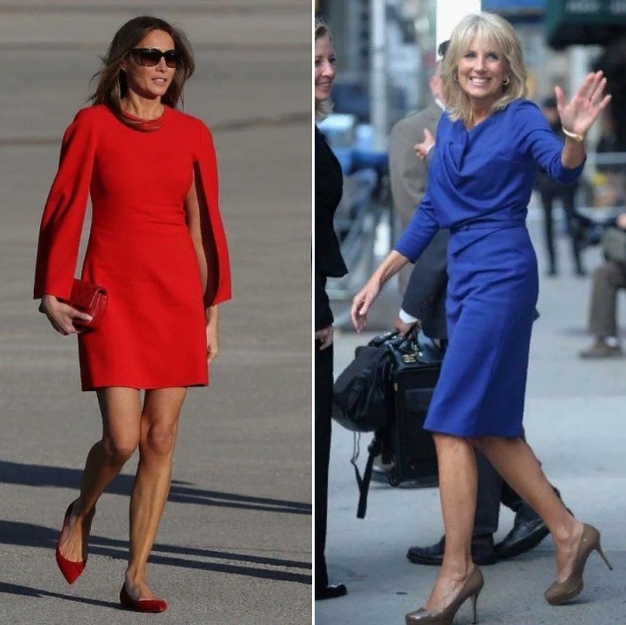 Жены Трампа и Байдена: кого из них можно называть королевой стиля? Сравнение