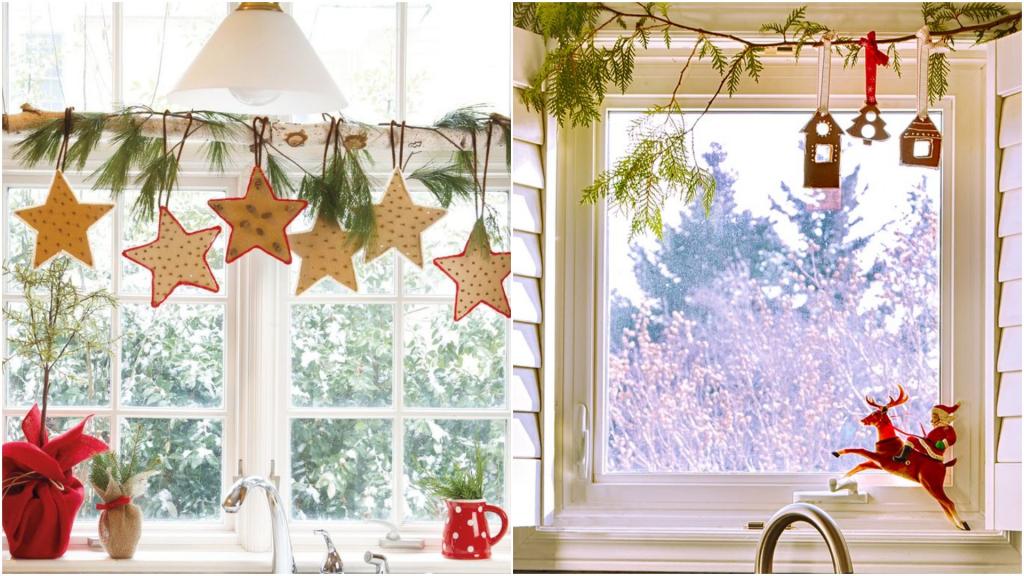 А не пора ли украсить окна для зимнего настроения и уюта? Несколько оригинальных идей для любителей мастерить