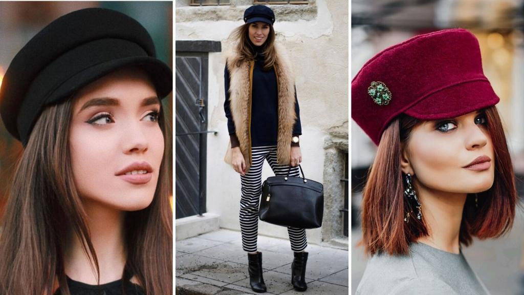 Модные женские кепки на весну 2021: бретонка и жокейский шлем становятся популярными