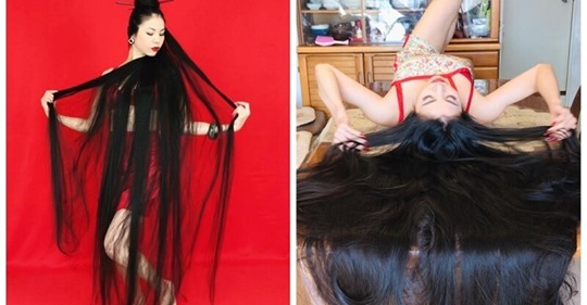Японская Рапунцель отращивает волосы уже 15 лет