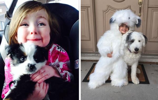 16 фото, доказывающих, что для счастья ребёнку нужна собака, а если вы думаете иначе, то вы точно кошка