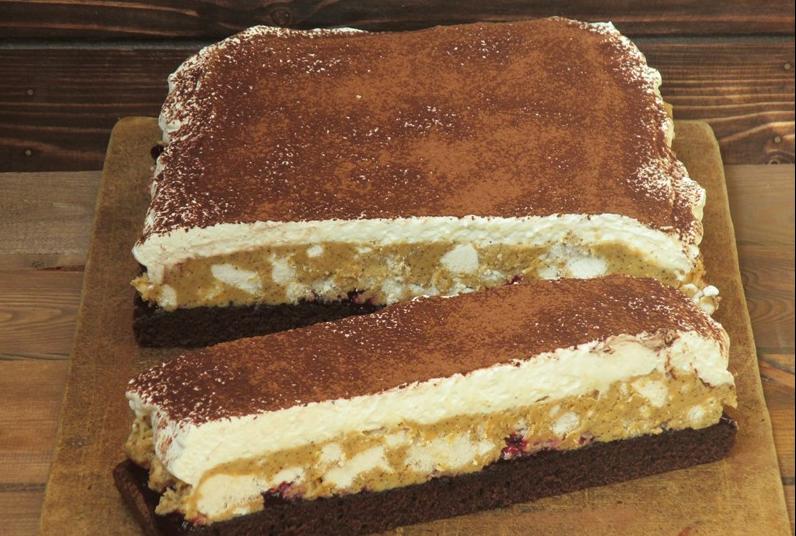 Торт  Альпийский : десерт, который можно готовить и для праздника, и для семейного чаепития