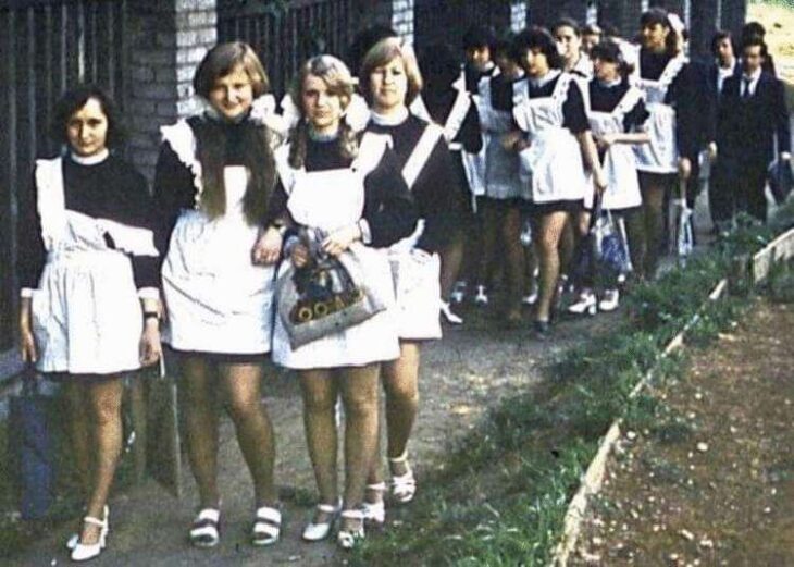 Вот как выглядели выпускницы 1970-х