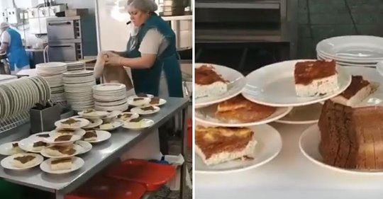 Учительница показала, как детей кормят объедками в школе Красноярска