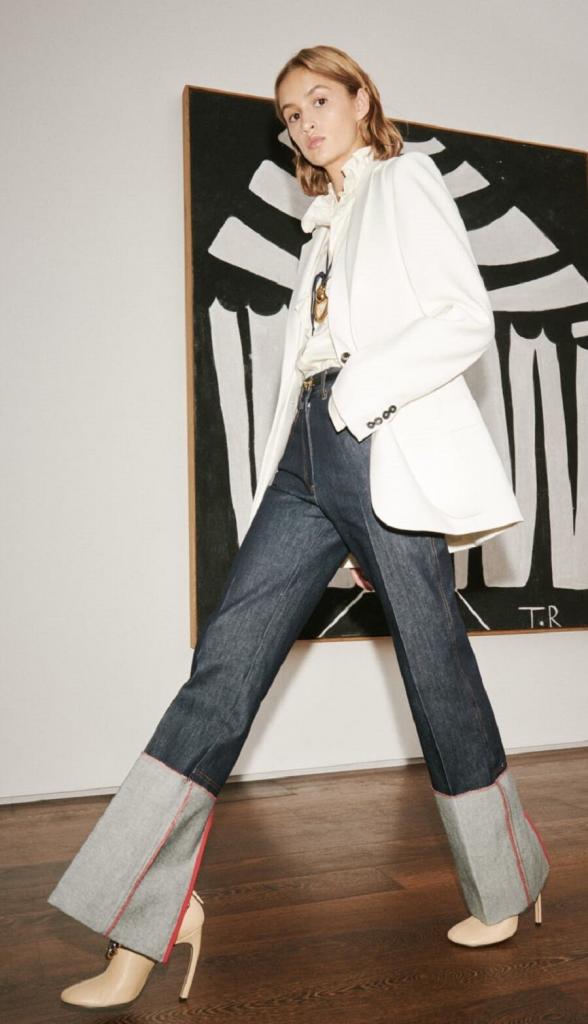 Пиджак и джинсы   тренд весны 2021: модные сочетания и стильные образы