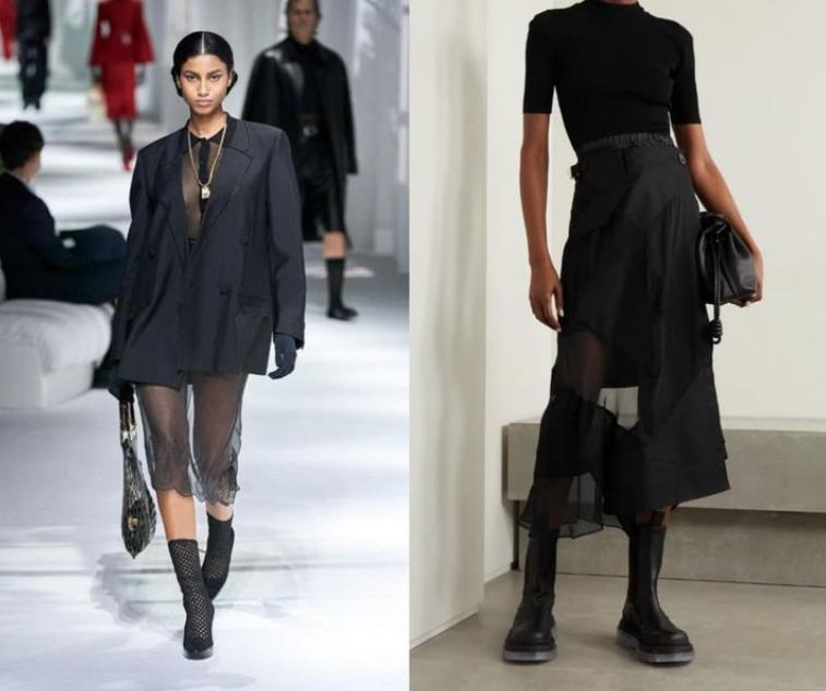 Ультракороткие, блестящие, прозрачные: самые необычные модные юбки весны-2021