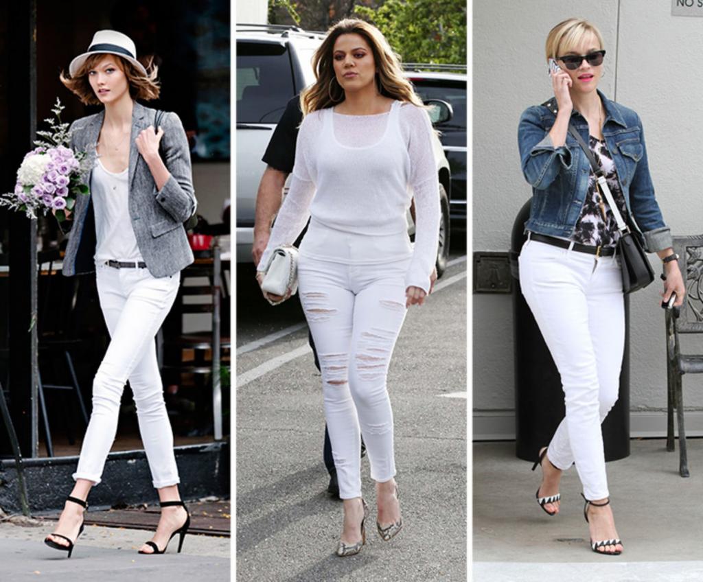 Белые джинсы — тренд весеннего сезона 2021: какие модели выбрать и с чем сочетать