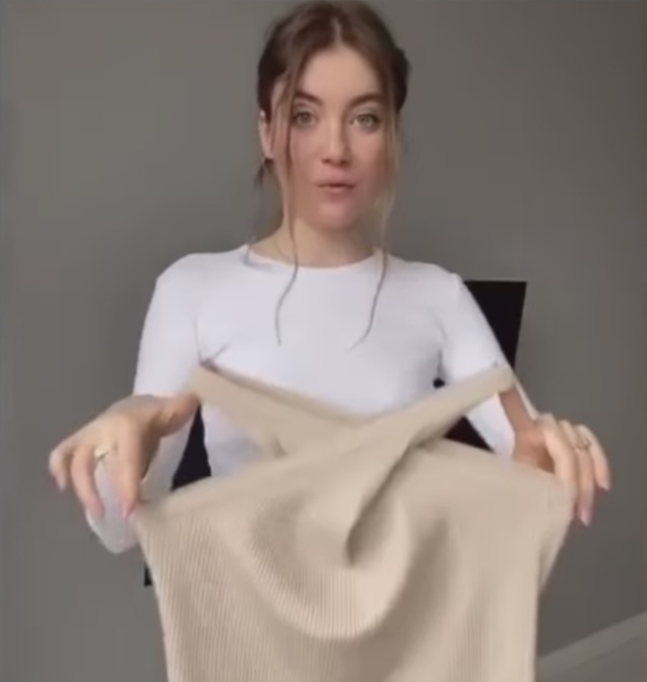 Как превратить майку в юбку за секунду: модный лайфхак (видео)