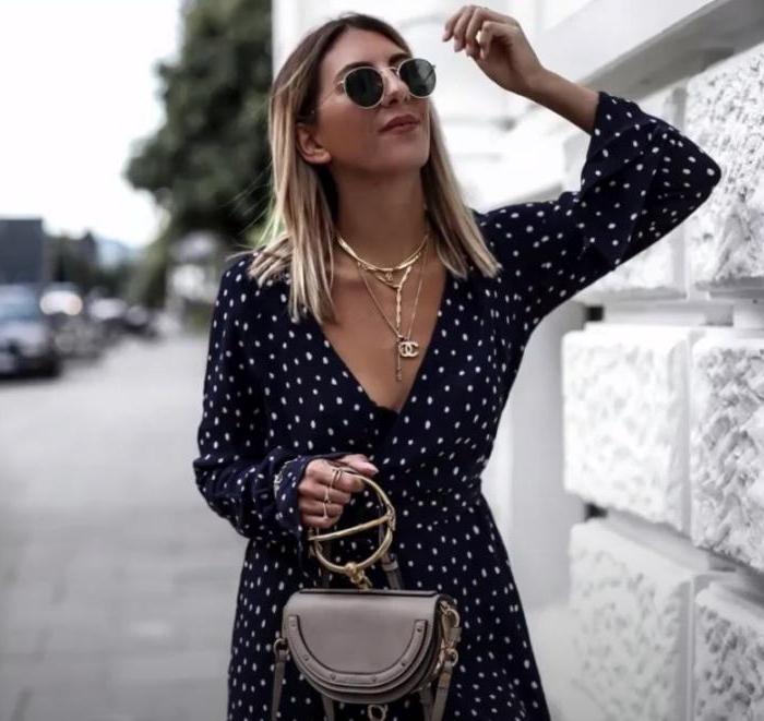 Принт polka dot - тренд лета: модные модели платьев в горошек и советы по выбору