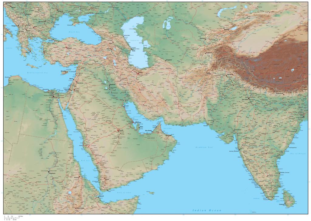 Политическая география Ближнего Востока