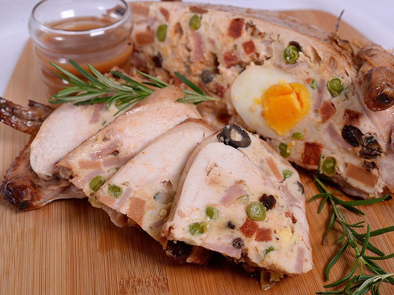 Галантин из курицы: рецепты и варианты приготовления с фото.