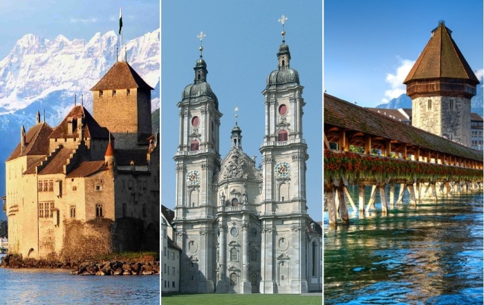 9 архитектурных чудес Швейцарии, сохранивших свой первозданный вид по сей день